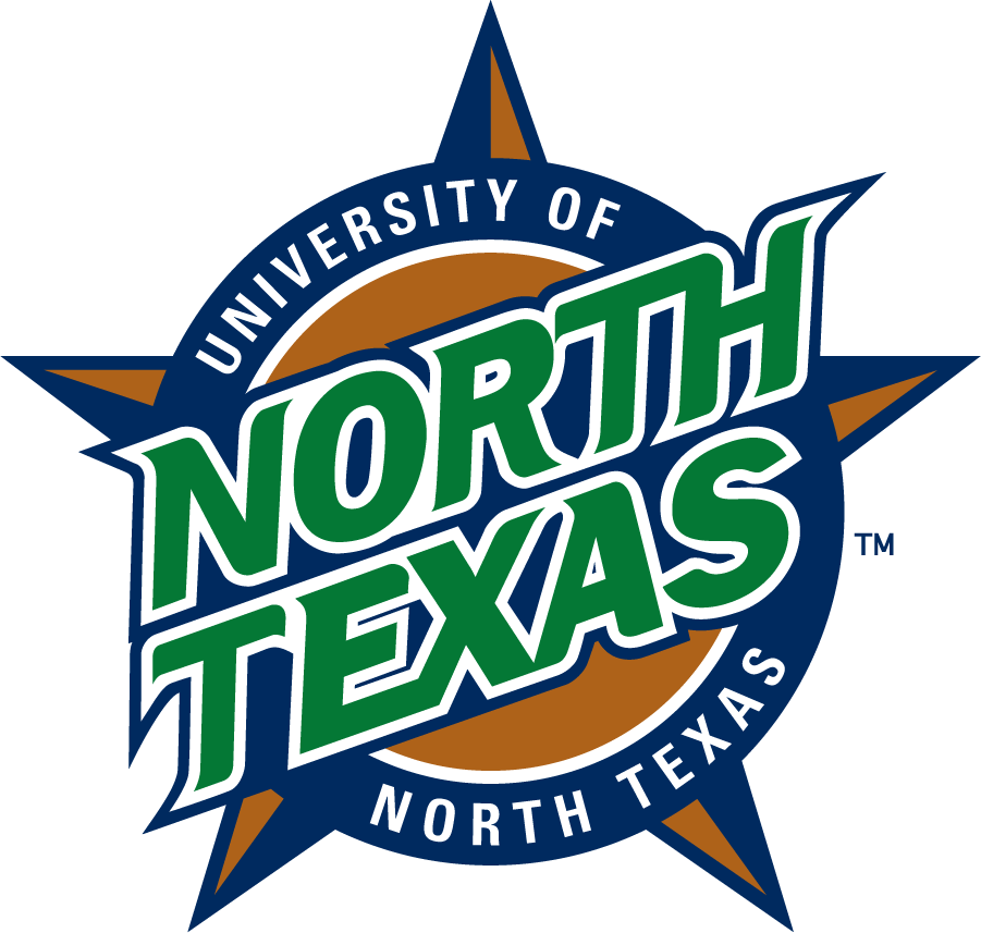 North Texas Mean Green 1995-2005 Secondary Logo diy DTF decal sticker